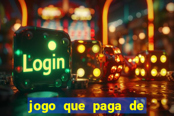 jogo que paga de verdade no pix